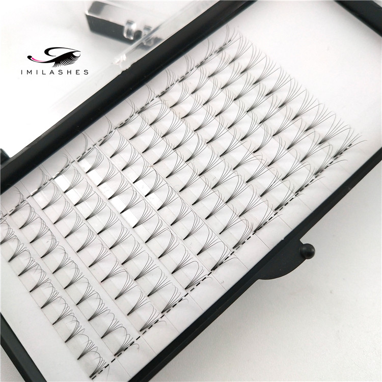 China individual lashes factory wholesale 5D volume eyelash extensions .